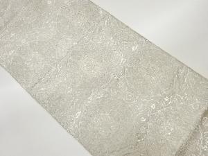 華文模様織出し袋帯